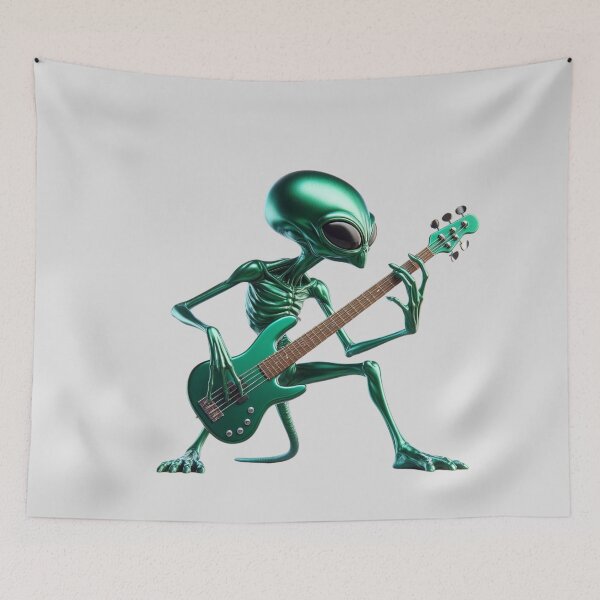 Item preview, Green Alien likes the bass designed and sold by coloursforkids.