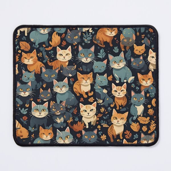 Item preview, Abstract Cat Pattern designed and sold by BrittSombroek.