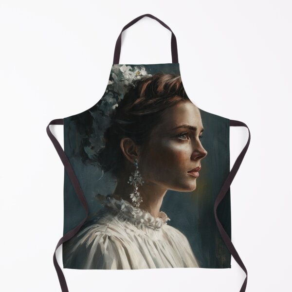 Item preview, Famous Paintings of Women | Moody Cinematic French Woman Portrait Parisian Muse- Oil Painting…Art By Carraann designed and sold by CARRAANN.