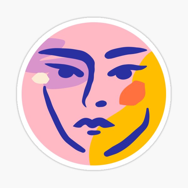 Item preview, Minimal Abstract Woman's Face designed and sold by Samuel Rossi.