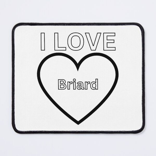 Item preview, Show your love for the Briard with this heartwarming design designed and sold by Frostquest.