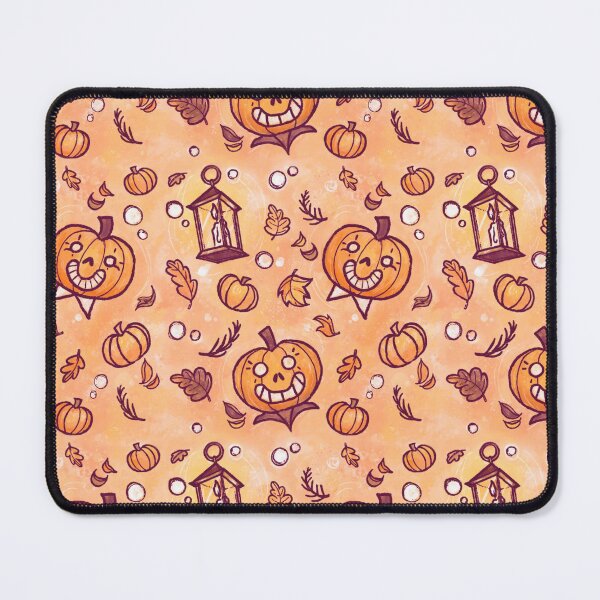 Item preview, Vintage Pumpkin and Lanterns Pattern designed and sold by Stephanie Burtner.
