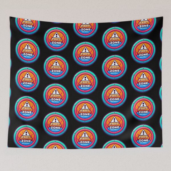 Item preview, Fart Zone - Bad Smell - High Resolution Illustration designed and sold by hello-ib.