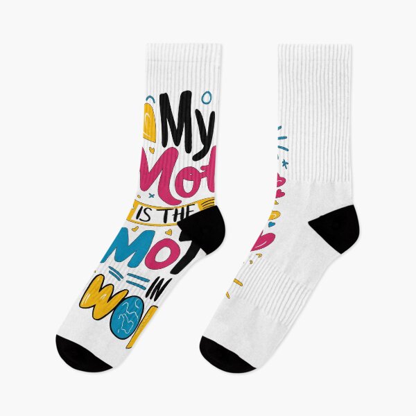 Artikelvorschau, T-Shirt zum Muttertag „Meine Mutter ist die beste Mutter der Welt“ entworfen und verkauft von PrintyArts.