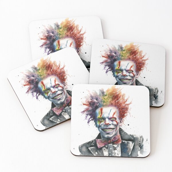 Item preview, Laughing clown with bow tie designed and sold by hhh-art.