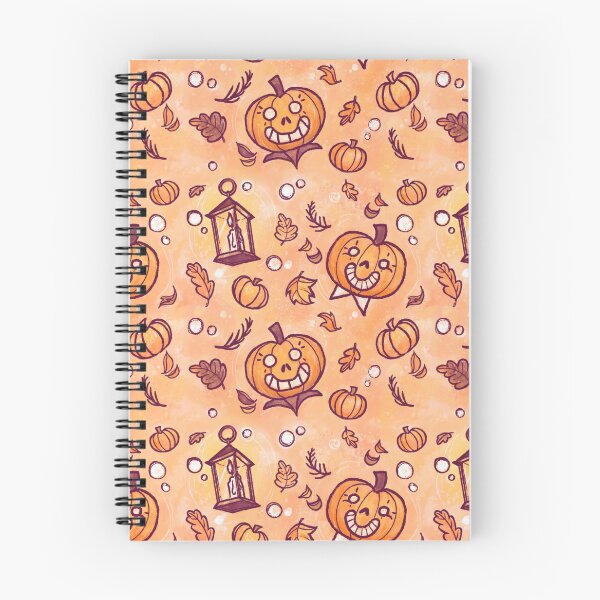 Item preview, Vintage Pumpkin and Lanterns Pattern designed and sold by Stephanie Burtner.