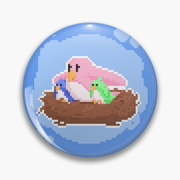 Item preview, Pixel art Mother Bird designed and sold by PixelCarvel.