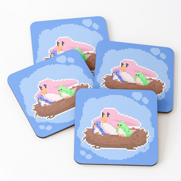Item preview, Pixel art Mother Bird designed and sold by PixelCarvel.