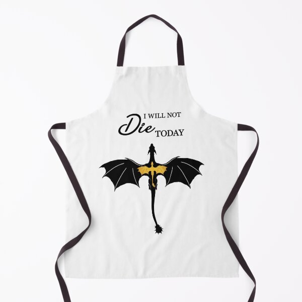 Item preview, I Will Not Die Today - Fourth Wing, Tairn and Andarna designed and sold by Nici03.