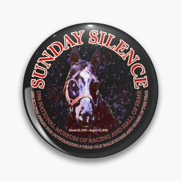 Artikelvorschau, Berühmtes Rennpferd - Sunday Silence 1989 Design entworfen und verkauft von Ginny Luttrell.
