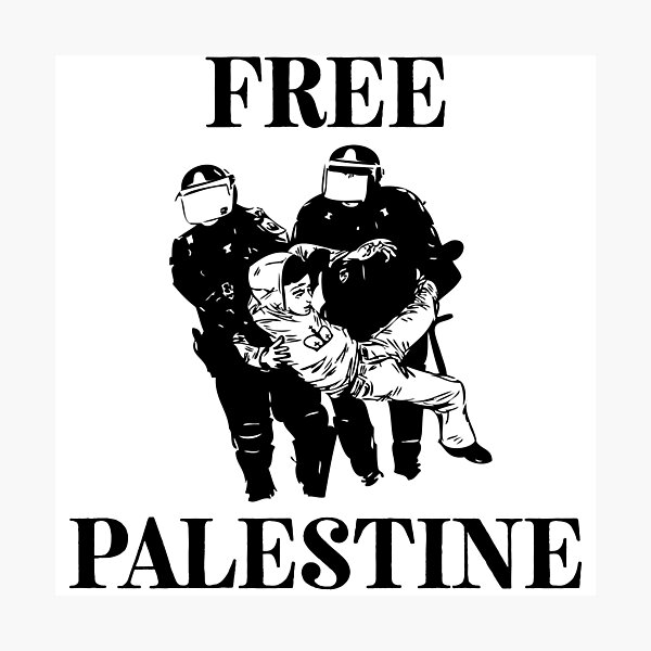 Item preview, Free Palestine designed and sold by OddPopnyc.