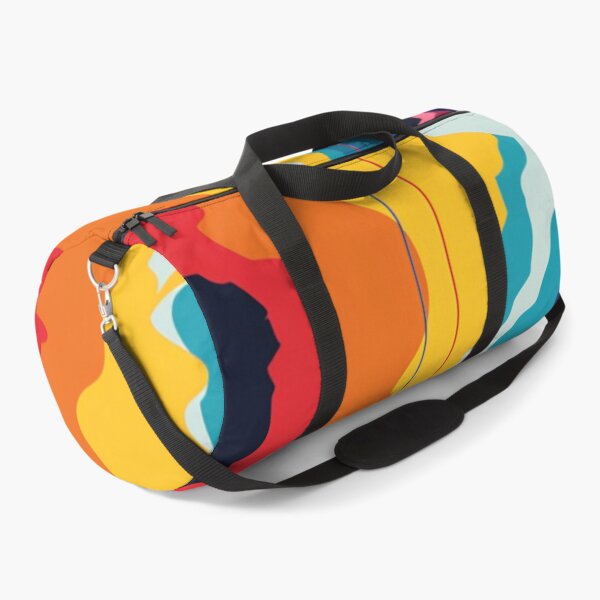 Item preview, Climber tackling challenging route bold colours Active Outdoors Inspired Art designed and sold by CDC40.