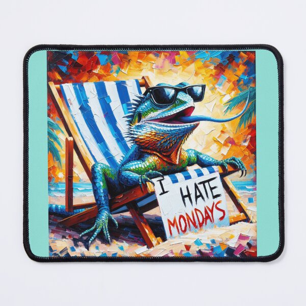 Item preview, I hate mondays designed and sold by seahorse crossing.