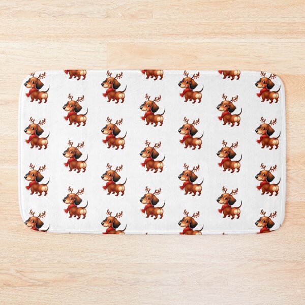 Item preview, Dachshund wear a Reindeer Costume designed and sold by Piengcron66.