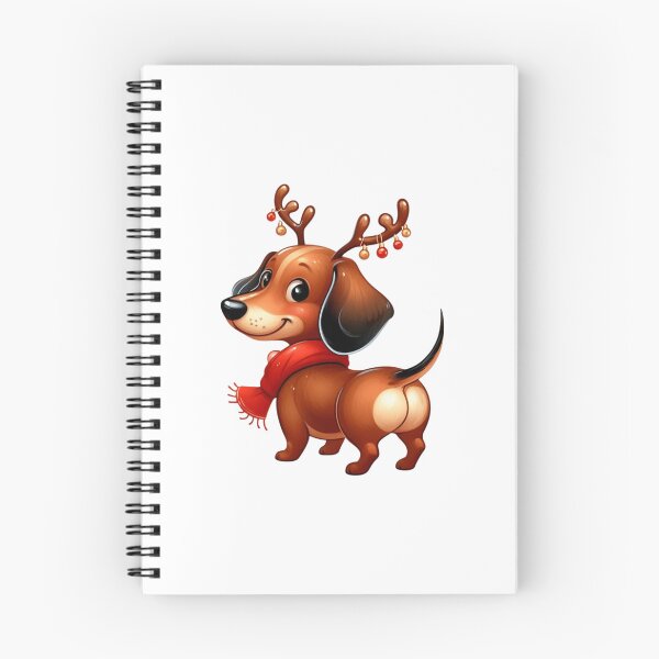 Item preview, Dachshund wear a Reindeer Costume designed and sold by Piengcron66.