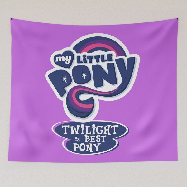 Item preview, My Little Pony; Twilight is Best Pony; Purple designed and sold by Marco Bottiglieri.