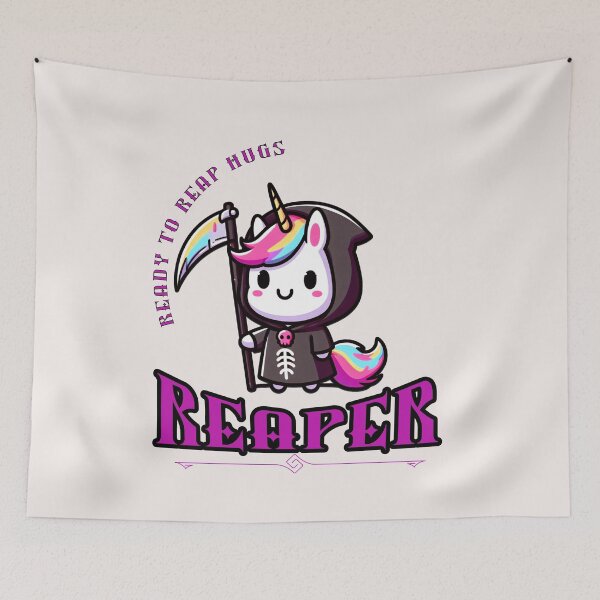 Item preview, War Scythe Unicorn designed and sold by LemuellTrends.