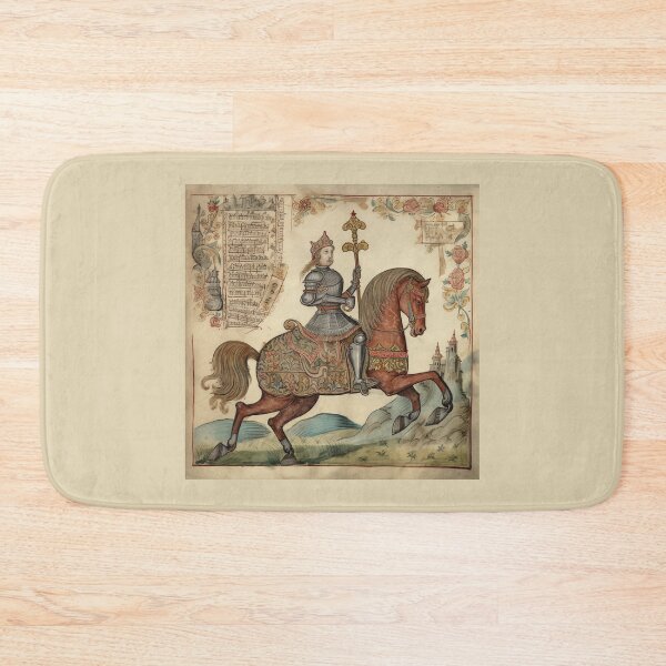 Item preview, Knight on horseback, Middle Ages designed and sold by hhh-art.