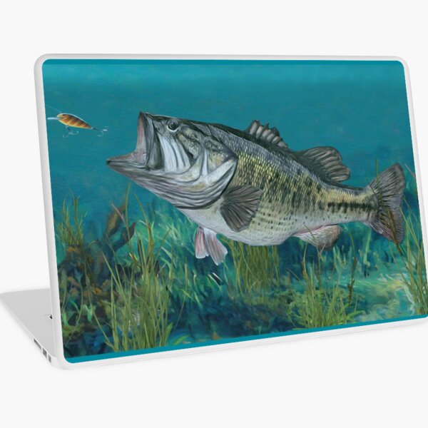 Fishing Laptop Decal 