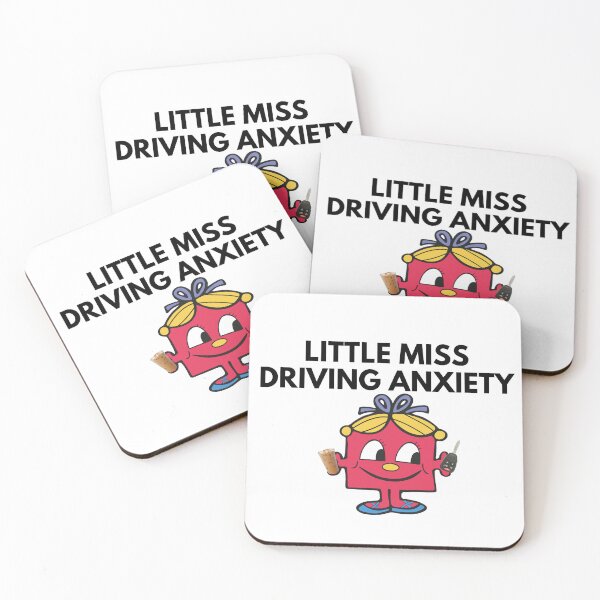 Item preview, Little Miss Driving Anxiety designed and sold by ConstoStore.
