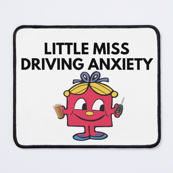 Item preview, Little Miss Driving Anxiety designed and sold by ConstoStore.