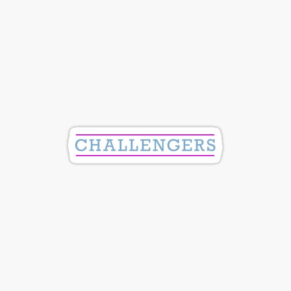 Item preview, Challengers film sticker designed and sold by StudioLuckys.