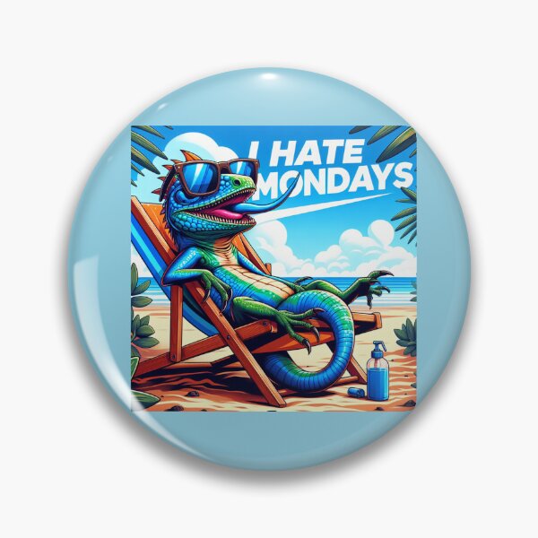 Item preview, I hate mondays designed and sold by seahorse crossing.