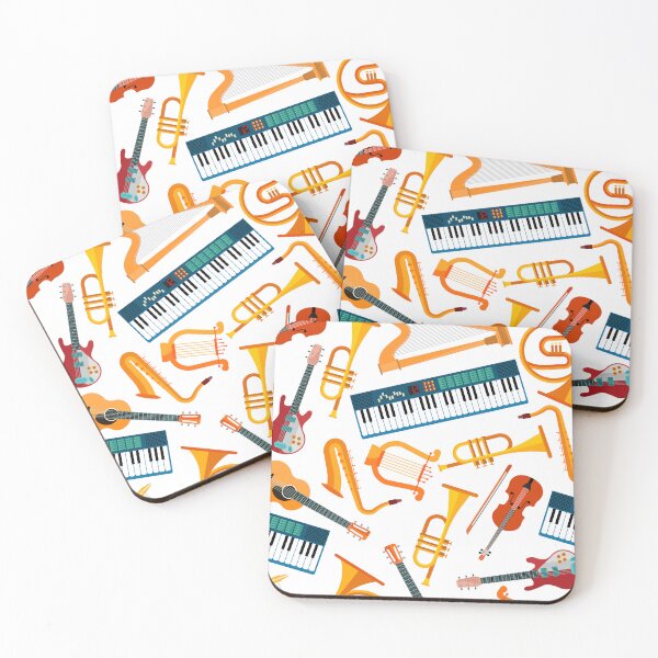 Item preview, Colorful Musical Instruments designed and sold by BrightrDayMusicArt.