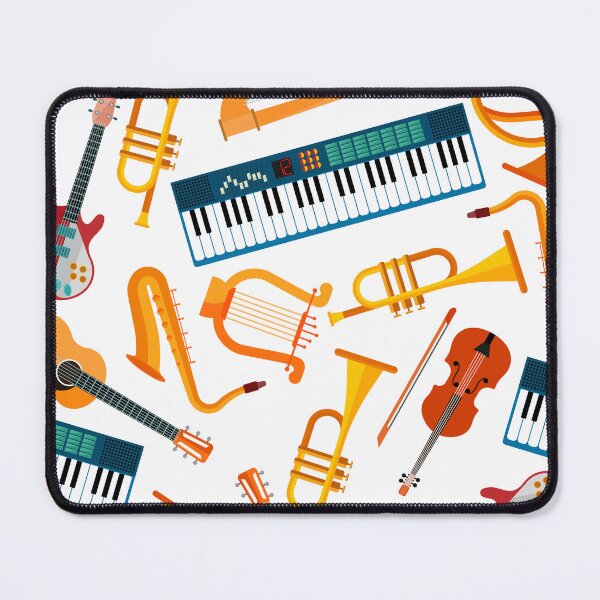 Item preview, Colorful Musical Instruments designed and sold by BrightrDayMusicArt.