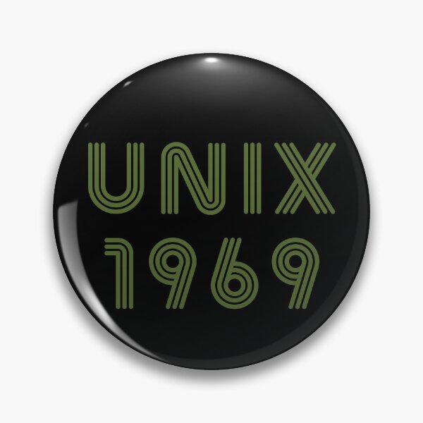 Artikelvorschau, Unix 1969 Retro Vintage Design für IT-Systemadministratoren entworfen und verkauft von ramiro.