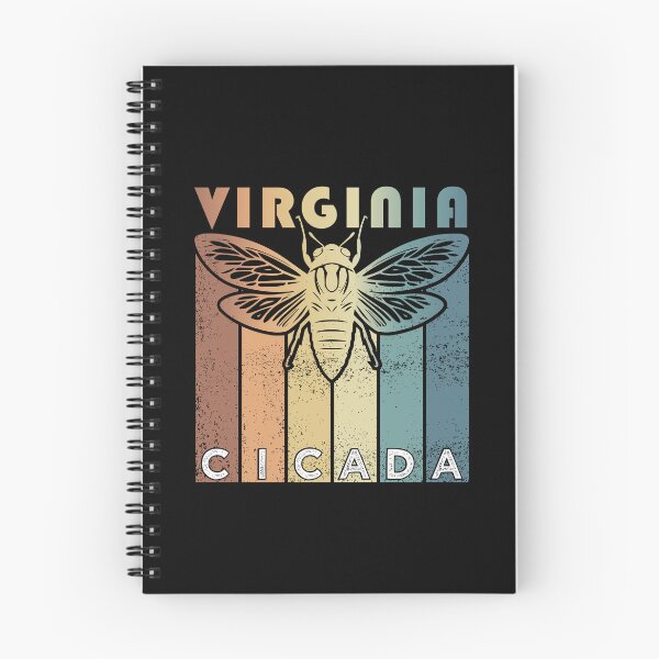 Item preview, Retro Virginia 2024 Cicada Summer Swarm, Vintage Cicada designed and sold by ArtByKatti.
