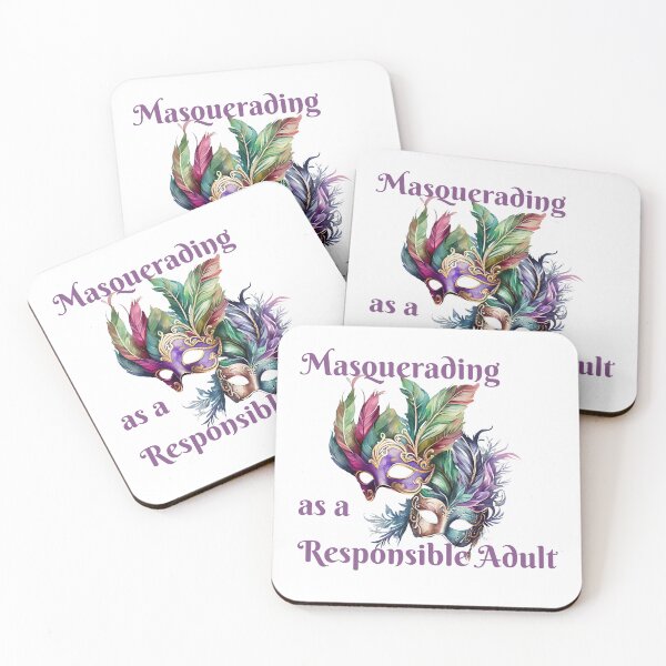 Item preview, Masquerading as Responsible Adult designed and sold by SaucyHaven.