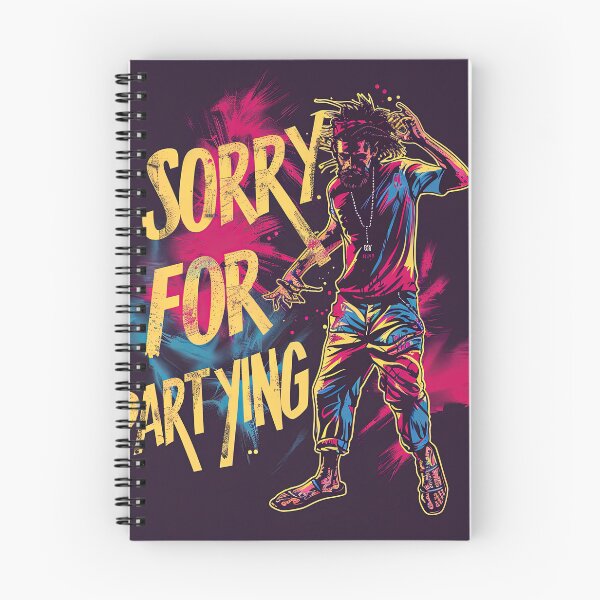 Item preview, Sorry for partying designed and sold by mosfunky.