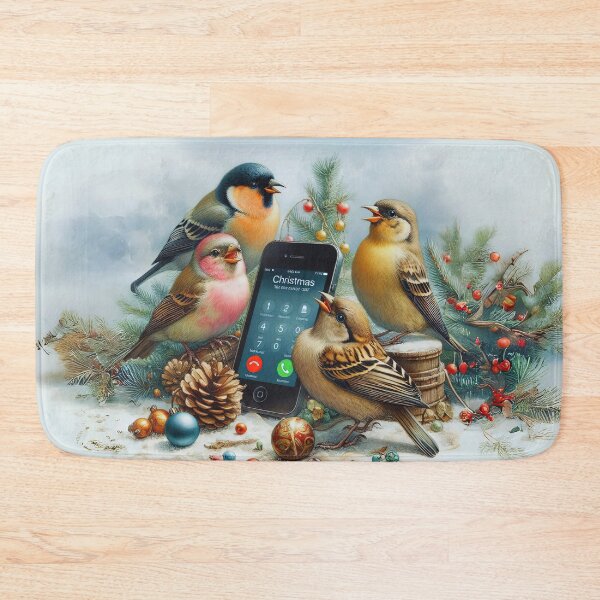 Item preview, Four Calling Birds- Christmas  designed and sold by angelmuz.