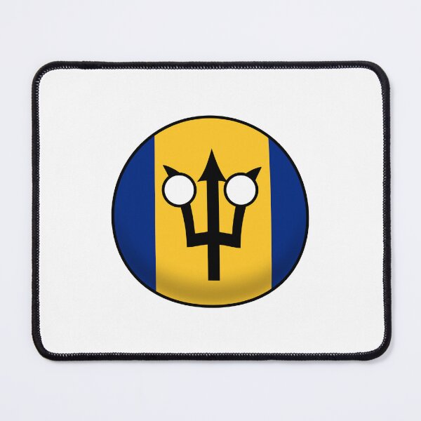Item preview, Barbados Countryball designed and sold by Candie-Shop.