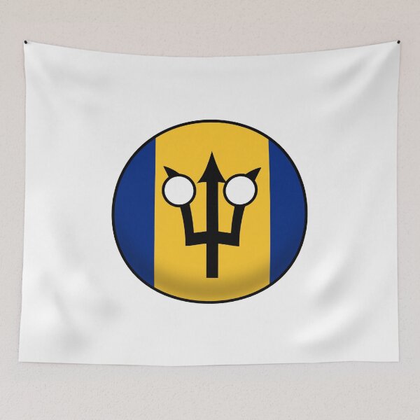 Item preview, Barbados Countryball designed and sold by Candie-Shop.