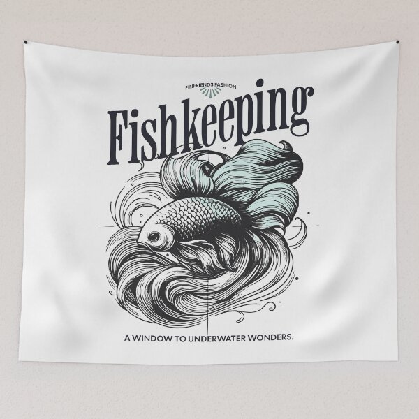 Item preview, Aquaristics: A window to underwater wonders designed and sold by FinFriends.