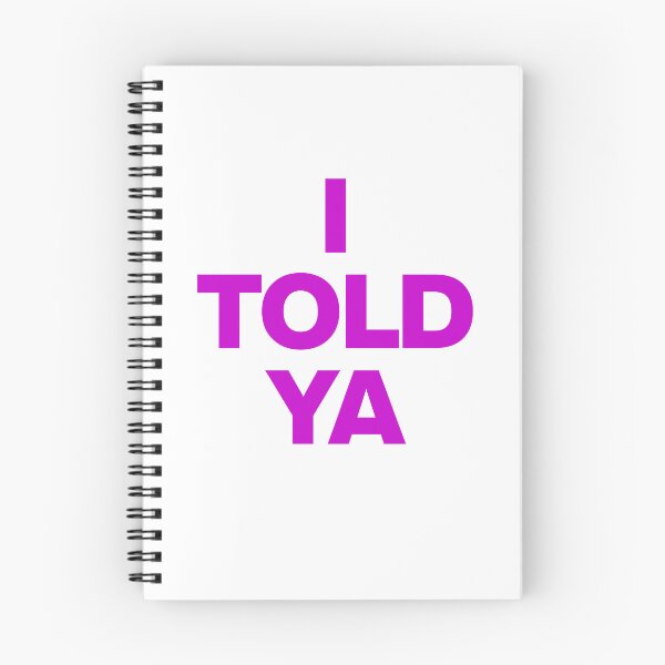 Item preview, I Told Ya Challengers sticker designed and sold by StudioLuckys.