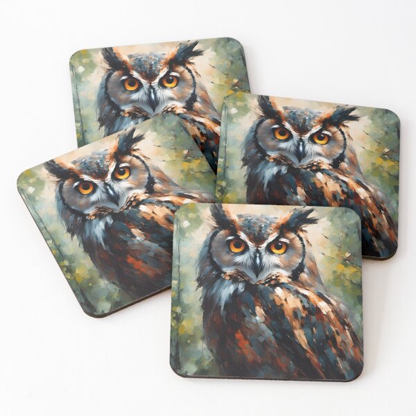 Item preview, Wildlife - Abstracted Surrealism - Owl 2 designed and sold by JJArtCreations.