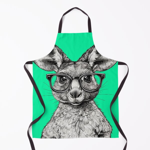 Item preview, Academic Aussie - Wise Kangaroo Sketch designed and sold by ElegantQuirk.