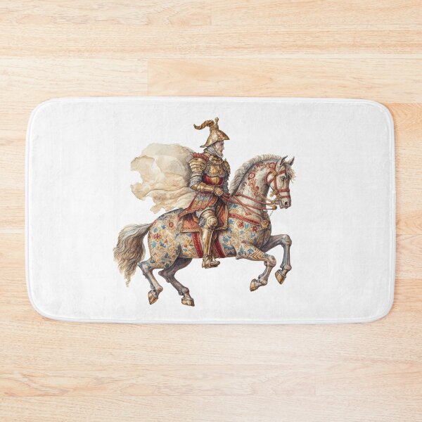 Item preview, Knight on horseback, Middle Ages designed and sold by hhh-art.