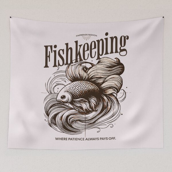Item preview, Patience always pays off Fish design designed and sold by FinFriends.