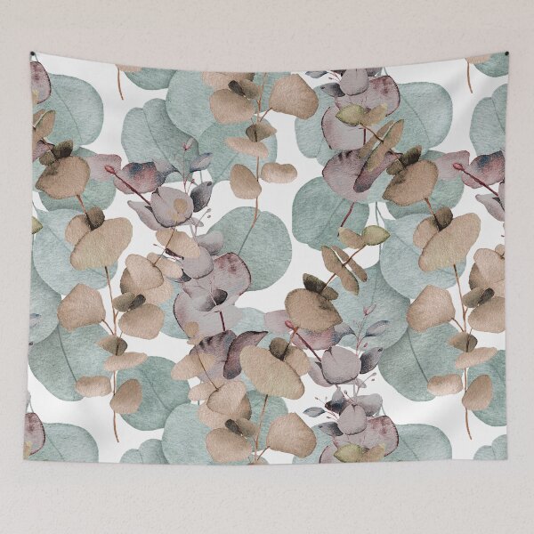 Item preview, Pattern of Eucalypt Leaves #01 designed and sold by studio2940.
