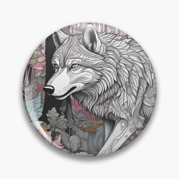Item preview, Wolf Sketch designed and sold by pUNKnown.