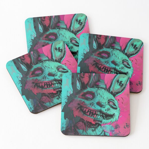 Item preview, Rabid Manic Rabbit From Nightmares designed and sold by Nightarcade.