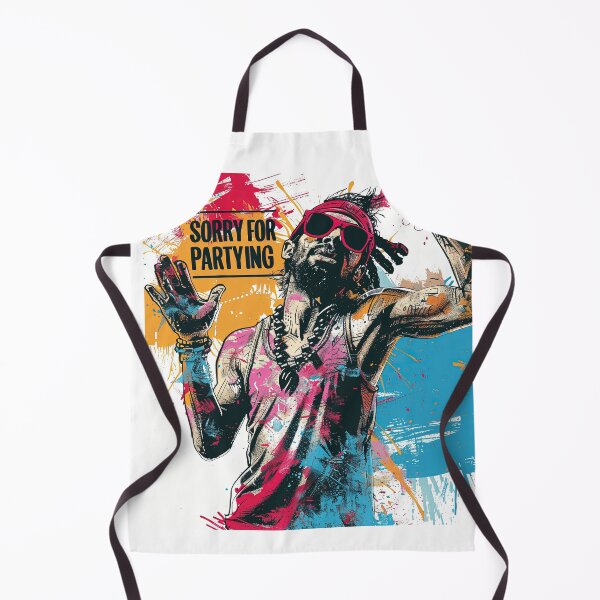 Item preview, Sorry for partying designed and sold by mosfunky.