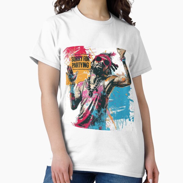 Item preview, Sorry for partying designed and sold by mosfunky.