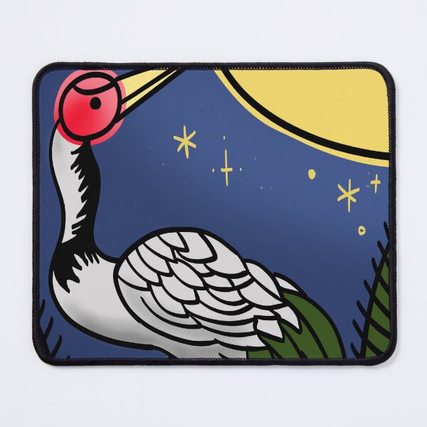Item preview, Hanafuda Crane and Pine:Night ver(松に鶴) designed and sold by Shiki-jp-br.