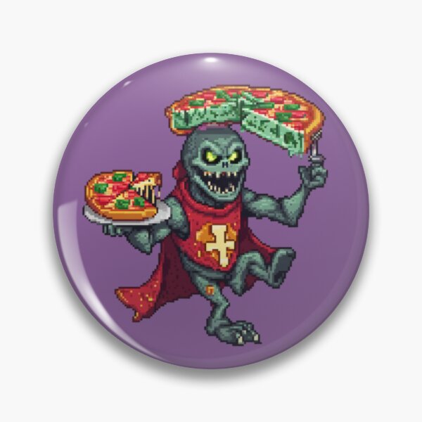 Item preview, Holy Pizza Monsta' designed and sold by CheeseBalls08.
