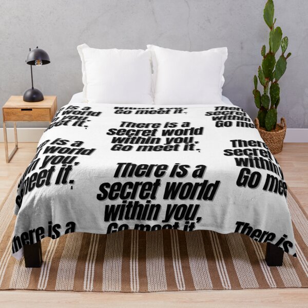 Item preview, There is a secret world within you, Go meet it. designed and sold by Finds.